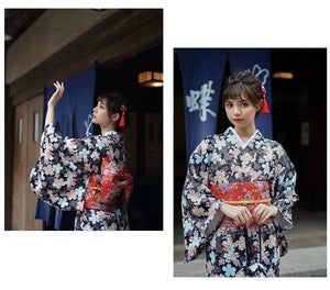 Japanese kimono waist seal Yukata belt gorgeous brocade bow belt styling knot waist seal - Yandan_Hanfu