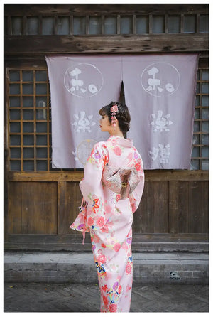 Japanese kimono waist seal Yukata belt gorgeous brocade bow belt styling knot waist seal