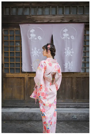 Japanese kimono waist seal Yukata belt gorgeous brocade bow belt styling knot waist seal - Yandan_Hanfu