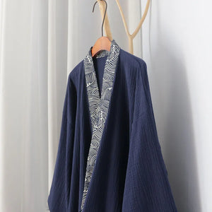 Summer men's thin Hanfu robe - Yandan_Hanfu