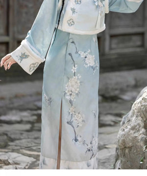 Thickened Improved Cheongsam&Qiapo Women - Yandan_Hanfu