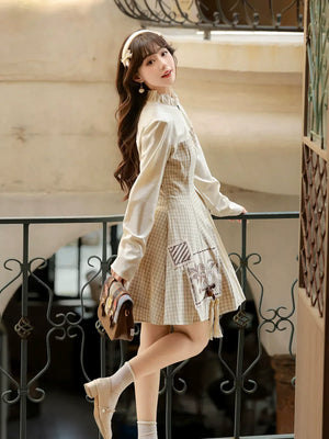 Autumn Harvest – New Chinese Style Hanfu-Inspired Set | Dress Outfit for Fall - Yandan_Hanfu