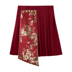 Lolita Chinese style cheongsam suspender skirt set - Yandan_Hanfu