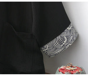 Summer men's thin Hanfu robe - Yandan_Hanfu