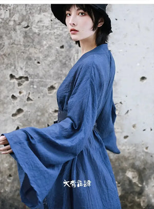 Super fairy autumn three-piece Hanfu antique jacket Chinese suit women's clothing - Yandan_Hanfu