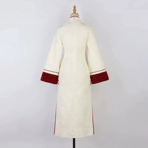 autumn and winter lolita spring dawn Chinese style short vest new year red robe long sleeve op cheongsam dress - Yandan_Hanfu