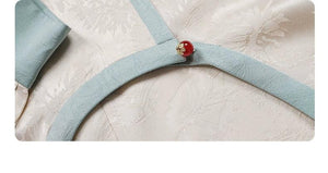 the Tang style is breathable, the silk neck, the round neck shirt, the ten broken skirts, the summer - Yandan_Hanfu