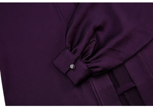 Discover a Purple modern hanfu with elegant hanfu sleeves, a stylish hanfu jacket, and timeless charm. Perfect for princess hanfu dress, fairy hanfu dress, or casual hanfu, it suits every hanfu woman. Pair with a hanfu shirt or wear it as a modern hanfu dress. Inspired by Ming Dynasty hanfu, it’s ideal for hanfu cosplay or as a cozy winter hanfu. Visit our hanfu shop for the best modernised hanfu and authentic blue hanfu.