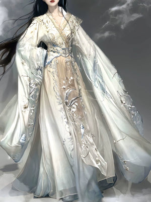 Hanfu female Ji Yue Yao Guang Wei Jinfeng embroidery fairy ancient costume Han element super fairy suit