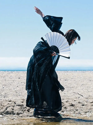 Super fairy autumn three-piece Hanfu antique jacket Chinese suit women's clothing - Yandan_Hanfu