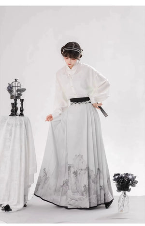 Garden Dream Modern Hanfu - Yandan_Hanfu