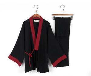 Spring&summer men's pure cotton Hanfu antique pajamas - Yandan_Hanfu
