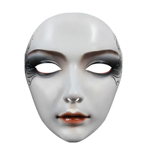 Cyberpunk mask full face antique technology sense cos male - Yandan_Hanfu