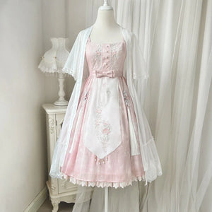 Smoke Fendai Hanfu antique lolita cute sweet Han element two-piece set - Yandan_Hanfu