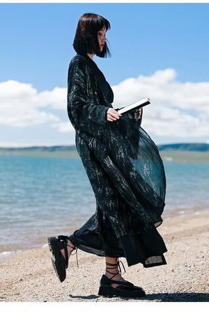 Super fairy autumn three-piece Hanfu antique jacket Chinese suit women's clothing - Yandan_Hanfu