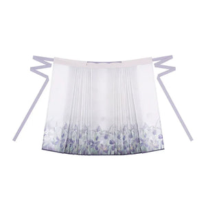 Purple Hanfu Han Element Cotton Short Shirt Horse Face Hanfu Female - Yandan_Hanfu