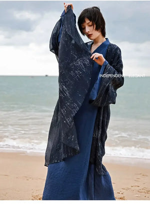 Super fairy autumn three-piece Hanfu antique jacket Chinese suit women's clothing - Yandan_Hanfu
