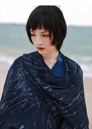 Super fairy autumn three-piece Hanfu antique jacket Chinese suit women's clothing - Yandan_Hanfu