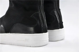 Men's shoes retro official boots auspicious cloud embroidery - Yandan_Hanfu