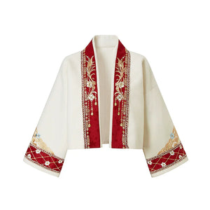 Luan Feng Heming red wedding Hanfu set product photo 21