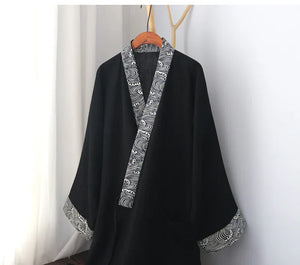 Summer men's thin Hanfu robe - Yandan_Hanfu