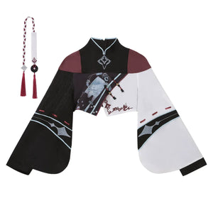 【Walk with Spirits】New Chinese Lolita Outfit – Han-Inspired Top and Skirt Duo - Yandan_Hanfu