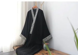 Summer men's thin Hanfu robe - Yandan_Hanfu