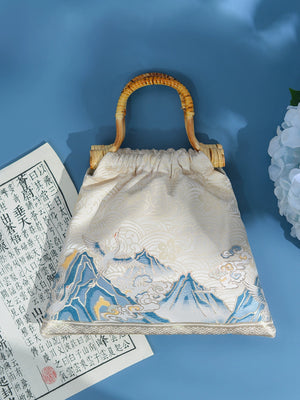 Complete your look with this elegant blue cheongsam Bag, designed to complement both modern hanfu and traditional hanfu styles. Perfect for hanfu women, this bag adds charm to casual hanfu, hanfu cosplay, or layered hanfu outfits. A must-have hanfu accessory, it’s ideal for carrying essentials while maintaining an authentic style. Wondering where to buy qipao or accessories? Shop now at our trusted hanfu shop for the best modernised hanfu bags.