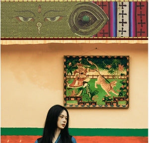 Peacock blue Tibetan clothing, Tibetan minority, chic primitive tribal clothing - Yandan_Hanfu