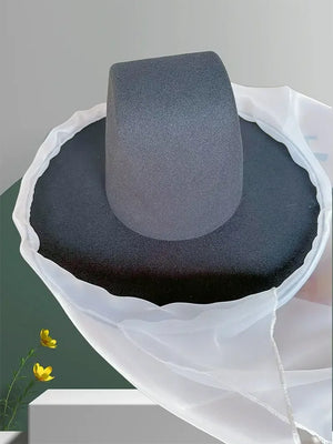 Tang made curtain hat ancient Hanfu hat ancient lady - Yandan_Hanfu