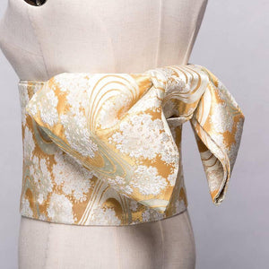 Japanese kimono waist seal, yukata belt, gorgeous brocade bow belt, styling knot waist seal. - Yandan_Hanfu