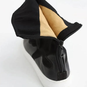 Men's shoes retro official boots auspicious cloud embroidery - Yandan_Hanfu