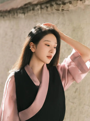 Galaxy – Elegant Tibetan Women's Set | Fitted Borla Skirt Two-Piece with Distinctive Modern Design - Yandan_Hanfu