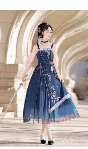 Starry River Dreams Dunhuang Hanfu Dress - Yandan_Hanfu
