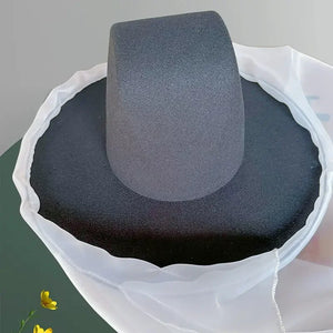 Tang made curtain hat ancient Hanfu hat ancient lady - Yandan_Hanfu