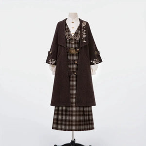 Autumn and winter wear suit women's woolen coat - Yandan_Hanfu