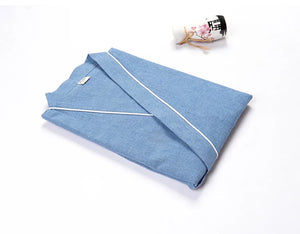 Spring&summer antique pure cotton men's large-size Hanfu pajamas - Yandan_Hanfu