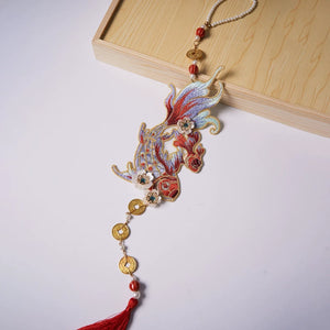 Lantern Banquet Red Hanfu Set – Women's Wedding Outfit with Woven Gold Mamian Skirt, New Chinese Style - Yandan_Hanfu