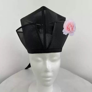 Song Dynasty Scholar Hat – Traditional Hanfu Headwear Inspired by Su Shi (Dongpo Scarf) - Yandan_Hanfu