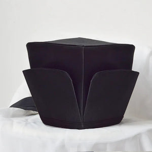 Song Dynasty Scholar Hat – Traditional Hanfu Headwear Inspired by Su Shi (Dongpo Scarf) - Yandan_Hanfu