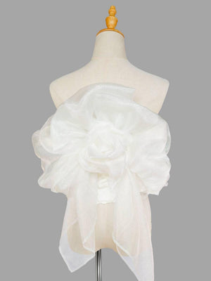 Bing'er belt styling knot, easy to wear, oversized flower belt, kimono accessories, Japanese kimono belt waist seal - Yandan_Hanfu