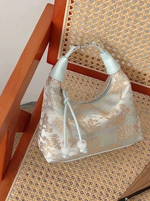 Chinese Style silk embroidered cheongsam bag - Yandan_Hanfu