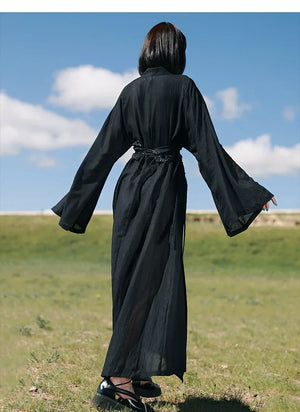 Super fairy autumn three-piece Hanfu antique jacket Chinese suit women's clothing - Yandan_Hanfu