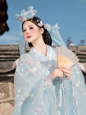 Court ancient women's wedding dress Korean traditional hanbok suit - Yandan_Hanfu