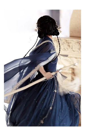 Starry River Dreams Dunhuang Hanfu Dress - Yandan_Hanfu