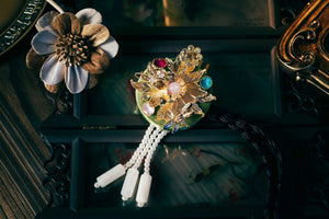 Korean traditional ethnic headgear, precise cutting process - Yandan_Hanfu