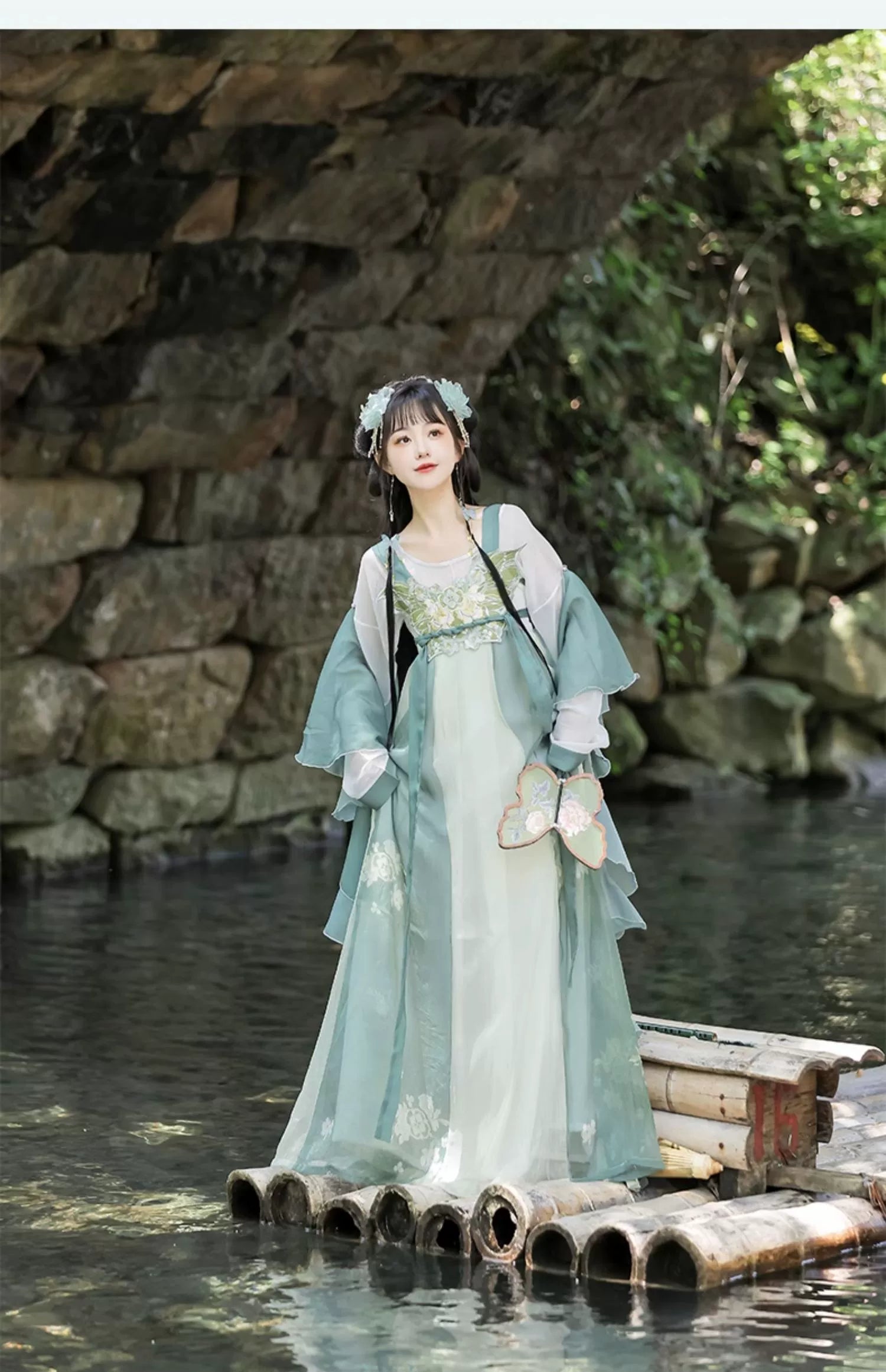 Discover green Traditional hanfu for women with elegant hanfu sleeves, intricate hanfu patterns, and layered designs. Perfect for princess hanfu dress, fairy hanfu dress, sexy hanfu, or hanfu cosplay. Pair with a hanfu skirt, hanfu coat, or dark green hanfu jacket. For men, shop modern hanfu male robes inspired by Tang Dynasty hanfu. Visit our hanfu shop for the best hanfu for sale.
