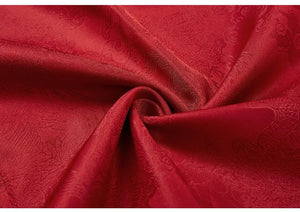 Ming-Dynasty wedding clothes round neck robe men's stand-up collar large-sleeved jacket Xiacheng horse face skirt women's Hanfu - Yandan_Hanfu