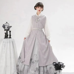 Garden Dream Modern Hanfu - Yandan_Hanfu