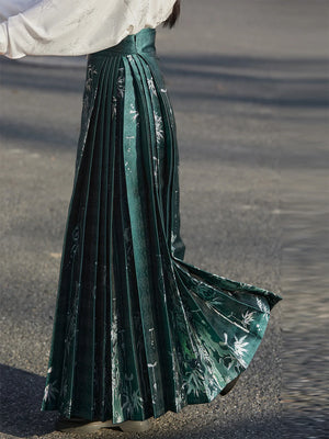 Takuma Tingqu Horse Dress Hanfu Women's Skirt - Yandan_Hanfu